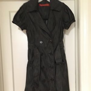 Level 99 Black Denim Dress